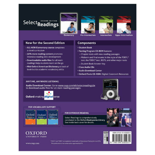 Select-Readings-2nd-Edition-Elementary-Back Cover