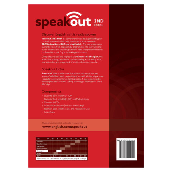 Speakout Elementary 2nd Edition-SB-back cover