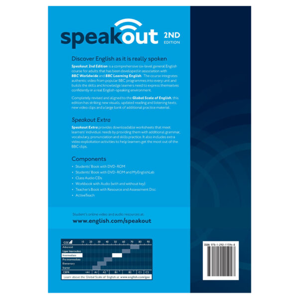 Speakout Intermediate 2nd Edition-back cover