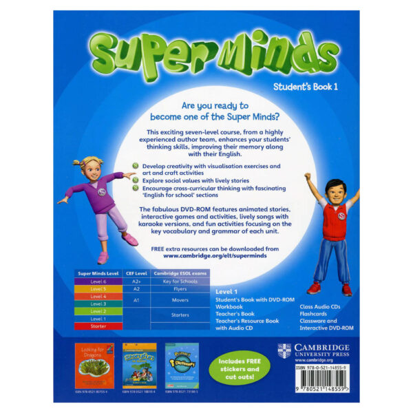 Super Minds 1-back cover