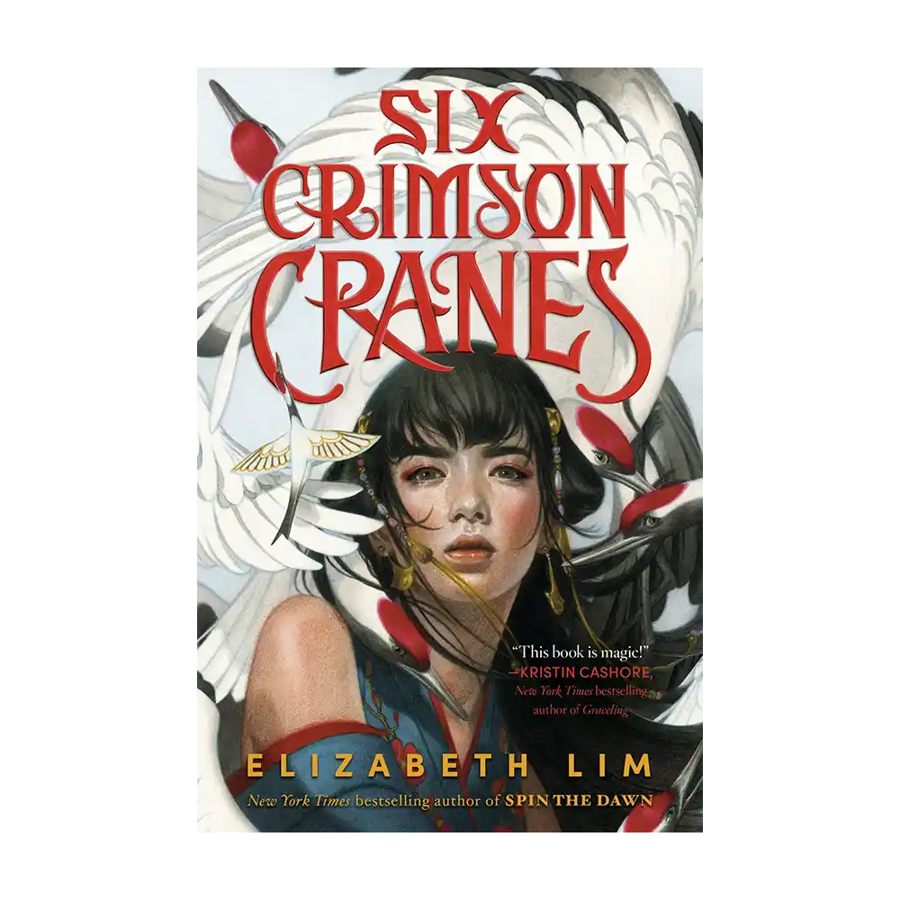 Six Crimson Cranes
